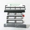 NOVILLA BOX SPRING FOR QUEEN BED 4-INCH METAL BED MATTRESS NO NOISE - BLACK - Like New