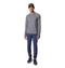 COLUMBIA MEN'S PFG UNCHARTED LONG SLEEVE - SIZE: MEN L - SHARK HEATHER - Brand New