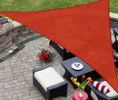 ASTEROUTDOOR SUN SHADE SAIL TRIANGLE 16' X 16' X 16' UV BLOCK CANOPY - TERRA - Like New