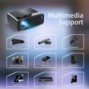 AELEPHAS W13 Mini Projector for iPhone, ELEPHAS 2020 WiFi, 480p Native - BLACK Like New