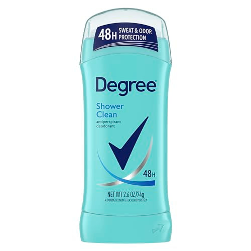 DEGREE ORIGINAL ANTIPERSPIRANT DEODORANT SHOWER 48-HOUR SWEAT & ODOR - BLUE - Brand New
