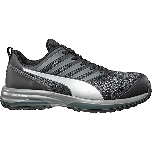 64.454.5 PUMA Men's Charge Black Sd Shoe, Black, Size 11 - Scratch & Dent