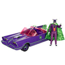 McFarlane Toys DC Retro Batmobile & The Joker (Batman 66') 2pk Gold Label - Like New