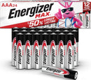 Energizer MAX AAA Batteries (24 Pack), Triple A Alkaline Batteries - Like New