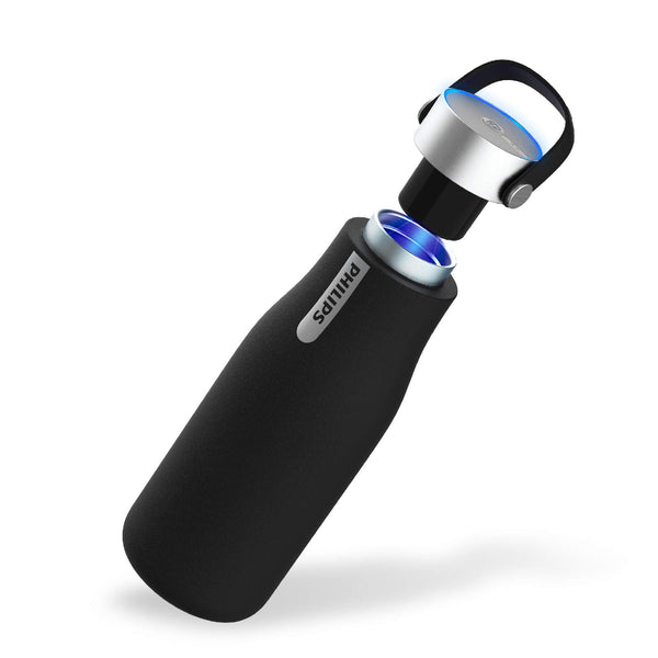 PHILIPS Water GoZero UV Self-Cleaning Smart Water Bottle Vacuum Stainless Steel - Like New
