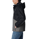 1960612 COLUMBIA MEN'S TUNNEL FALLS INTERCHANGE JACKET GREY/BLACK XL - Like New