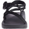 J107248 CHACO WOMEN'S ZX/1 CLOUD OUTDOOR SANDAL SOILD BLACK SIZE 10 - Like New