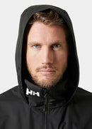 HEL HYDRO MEN'S CREW HOODED JACKET 2.0 PROTECTION - SIZE: MEN 2XL - BLACK - Brand New