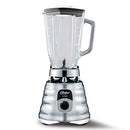 OSTER ORIGINAL 3 SPEED CHROME BLENDER 6 TIM 5 CUP GLASS JAR - CHROME - Like New