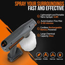 SuperHandy Disinfecting Nano Electrostatic ULV Sprayer Portable - Scratch & Dent