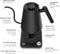 KitchenBoss Electric Gooseneck Coffee Kettle: 1 Liter G560B - CHARCOAL BLACK Like New