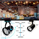 B0B62SW5J6 Track Lighting System 6 Packs LED Par Lights 6000k Cool White - Brand New