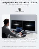 USB C Docking Station Dual Monitor 15 in 1 Laptop Docking Station Triple Display - Like New