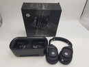 VIBEADIO E9 Wireless Headphones for TV 2.4GHz Transmitter Dock Bluetooth - Black Like New