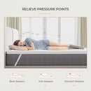 Sweetnight 3 Inch Mattress Topper Queen, Gel Mattress Topper for Cooling Sleep - Brand New