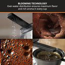 KRUPS ESSENTIAL BREWER 8 CUP DRIP COFFEE MACHINE, KMM911 AUS, STAINLESS STEEL - Like New