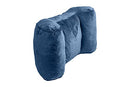 M.B. Leaf Bed Rest Reading Pillow Support Chair Fiber (B0984J9916, Blue/Medium) - Brand New