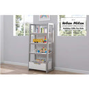 DELTA CHILDREN DELTA CHILDREN LADDER SHELF WHITE/GRAY‎530451-166 - Like New