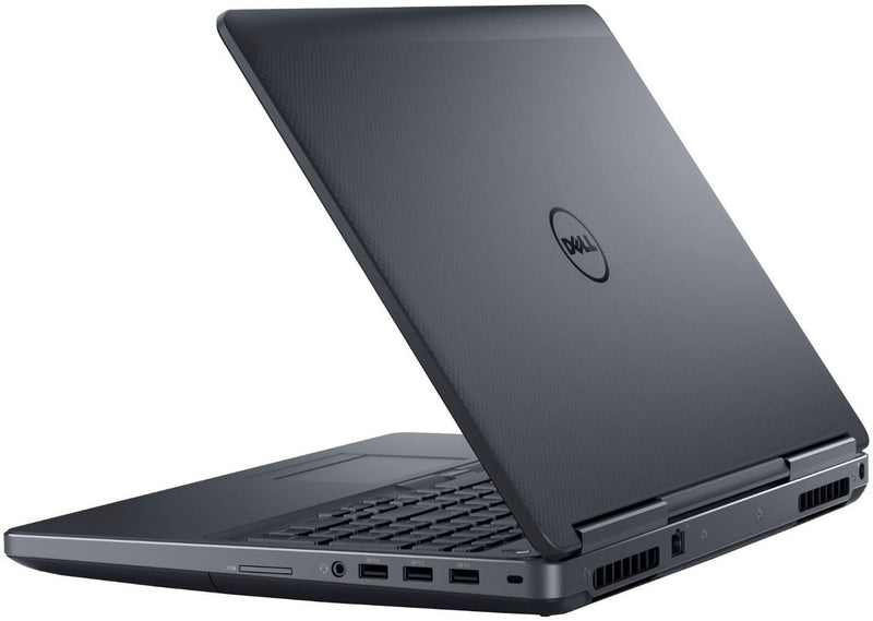 DELL PRECISION 7510 15.6" FHD I5-6300HQ 8GB 512GB SSD R9-M375X - BLACK - Like New