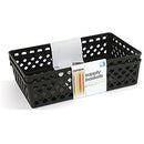 OFFICEMATE OIC ACHIEVA LARGE SUPPLY BASKET, PACK OF 2, RECYCLED - BLACK - Like New