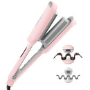 TYMO CURLING IRON HAIR CRIMPER WAVER, IONIC DEEP CURLER - PINK 1.25" - Like New