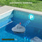 Grennix Cordless Pool Vacuum Above Ground Pool & Inground Swimming Pool - WHITE - Like New