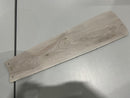 GENERIC 5 BLADE BLACK CEILING FAN WHITE LIGHT  GRAY WOODEN BLADES - Like New