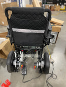 AIRHOT FOLDABLE ELECTRIC WHEELCHAIR FOR ADULTS, DURABLE FRAME 350LBS - BLACK - Like New