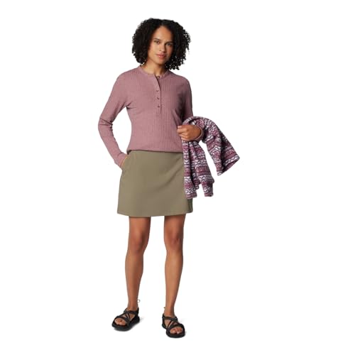 COLUMBIA WOMEN'S ALL SEASONS SKORT - SIZE: WOMEN S - STONE GREEN - Brand New