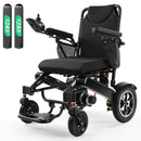 TIVARO 35 MILES LONGEST RANGE ELECTRIC WHEELCHAIR - BLACK - Scratch & Dent
