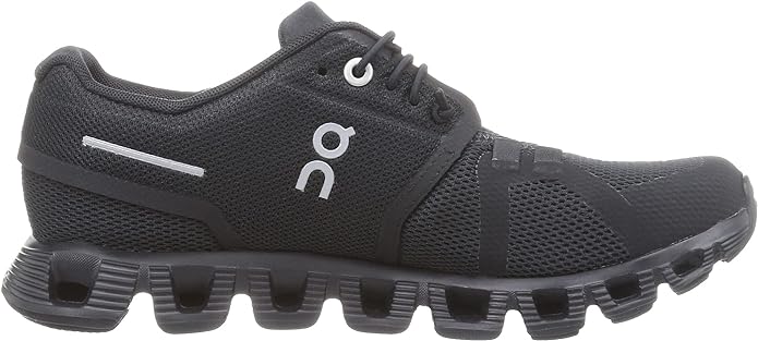 59.98905 On Running Women's Cloud 5 Sneakers Black 10.5 - Scratch & Dent