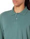 Amazon Essentials Men's Regular-Fit Long-Sleeve Pique Polo GREEN XL New