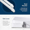 BIO BIDET SLIM ZERO NON ELECTRIC BIDET TOILET SEAT ELONGATED, LOW PROFILE SEAT - Brand New