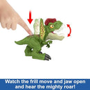 Mattel Jurassic World Uncaged Dinosaur Toy, Fierce Launchin' Dilophosaurus - Like New