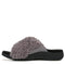 VIONIC WOMEN'S RELAX II SLIDES SLIPPER SIZE: WOMEN'S 10 CHARCOAL GRAY FABRIC - Like New