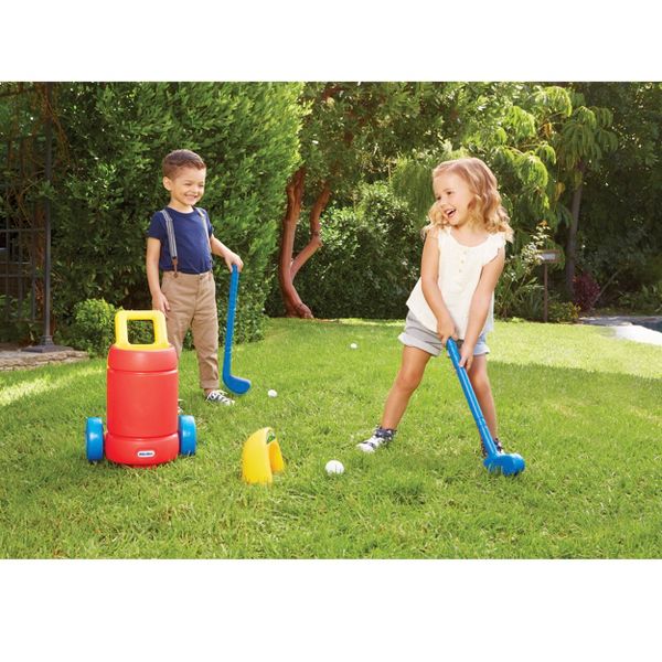 LITTLE TIKES TOTSPORTS EASY HIT GOLF SET - Like New