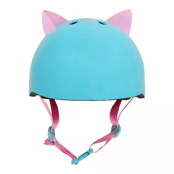 RASKULLZ CLING CAT CHILD HELMET - LIGHT BLUE - SIZE: WOMEN 50-54CM - LIGHT BLUE - Brand New