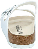 1009527 BIRKENSTOCK WOMEN'S ARIZONA SOFT SANDALS MEN 8 WOMEN 10 - WHITE - Like New