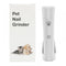 PETURAL LED PETURAL DOG NAIL GRINDER CLIPPERS 3-SPEED RECHARGEABLE - WHITE - Like New