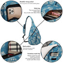 Crossbody Sling Backpack Sling Bag Travel Hiking Chest Bag Daypack Patterned - Brand New