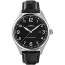 TIMEX MENS ANALOGUE WATCH WATERBURY TRADITIONAL AUTOMATIC - BLACK - Like New