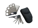 SCHWINN BIKE REPAIR TOOL KIT MULTI-PURPOSE FOR BICYCLE REPAIRS - BLACK/SILVER - Brand New