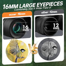 OCCER 15x30 Compact Binoculars Coastal Gear Adult Binoculars Compact Powerful - Like New