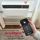 LG 8,500 BTU DUAL INVERTER 115V SMART ELECTRONIC WAC W/REMOTE - WHITE - Like New