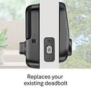 YALE ASSURE LOCK WI-FI BLACK SUEDE SMART LOCK KEYLESS YRD226-CBA-BSP - BLACK - Like New