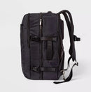 OPEN STORY TRAVELER BACKPACK COATED WATER REPELLENT NYLON 21" - BLACK - Like New