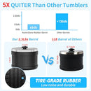 KOMESTONE ROCK TUMBLER KIT K1 PROFESSIONAL LARGE 2.5LB CAPACITY EDITION - Like New