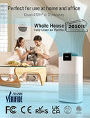 TOPPIN Air Purifiers Home HEPA Filter Large Air Purifier H13 TPAP005 - WHITE - Like New