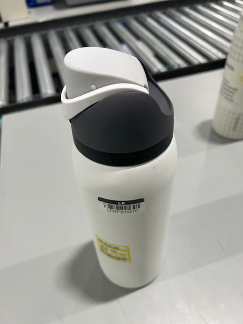 OWALA 40OZ WHITE WITH GRAY TOP OF LID - WHITE - Like New