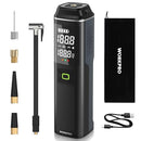 WORKPRO PORTABLE TIRE INFLATOR 7.2V/12V SMALL/MID/LARGE AIR COMPRESSOR BLACK - Like New